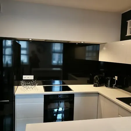 Lejlighed Black&white Apartment- Wierzbowa 5 Poznań