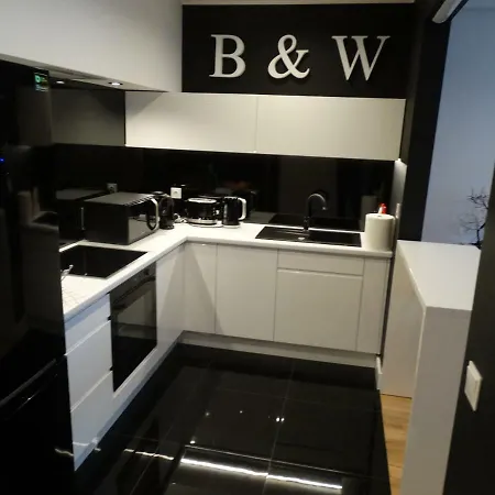 Lejlighed Black&white Apartment- Wierzbowa 5 Poznań