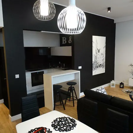 Black&white Apartment- Wierzbowa 5 Apartment Poznan