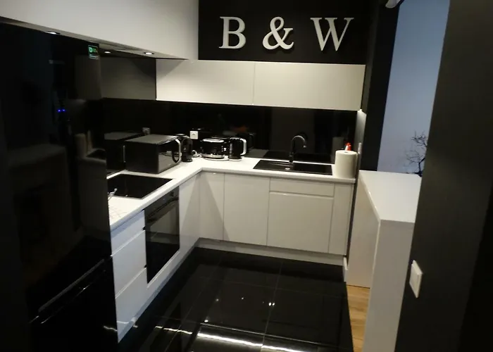 דירה Black&white Apartment- Wierzbowa 5 פוזנן