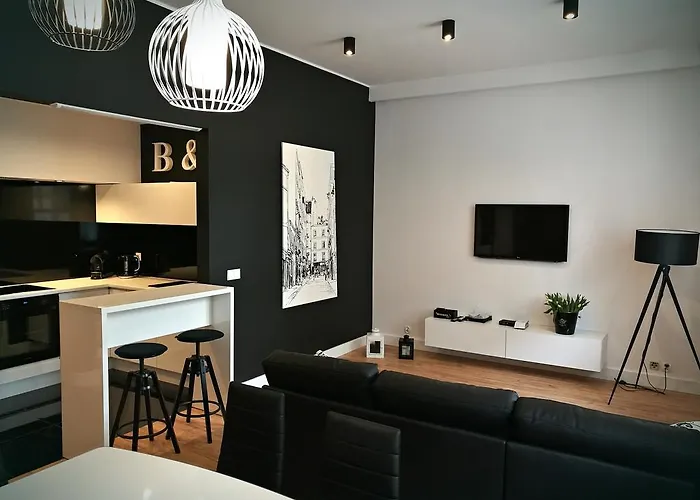 Apartamento Black&white Apartment- Wierzbowa 5 Poznań