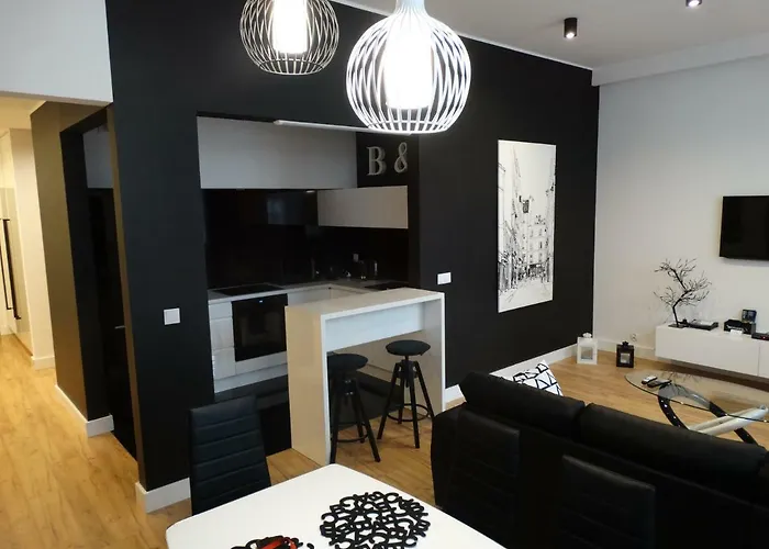 Black&white Apartment- Wierzbowa 5 Apartamento Poznań